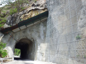 大町麻績インター千曲線 生坂村 山清路〜差切 大町麻績インター千曲線 生坂村 山清路〜差切